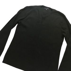 Banana Republic Black V Neck Sweater